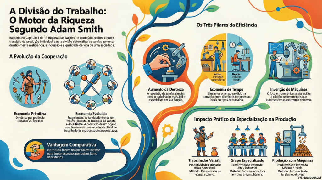 a riqueza das nações capitulo 1 divisão do trabalho