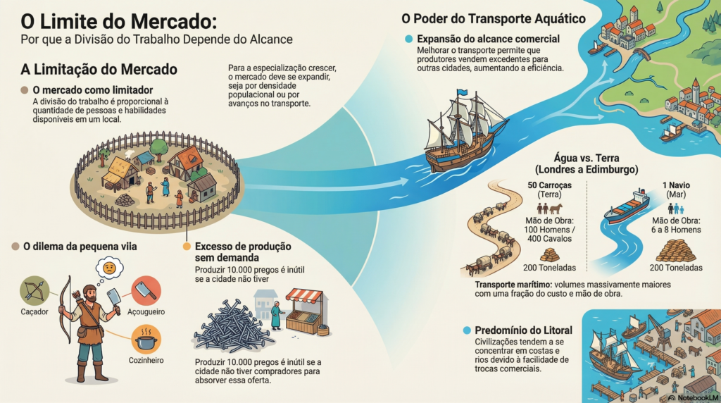 a riqueza das nações capitulo 3 limites da divisão do trabalho