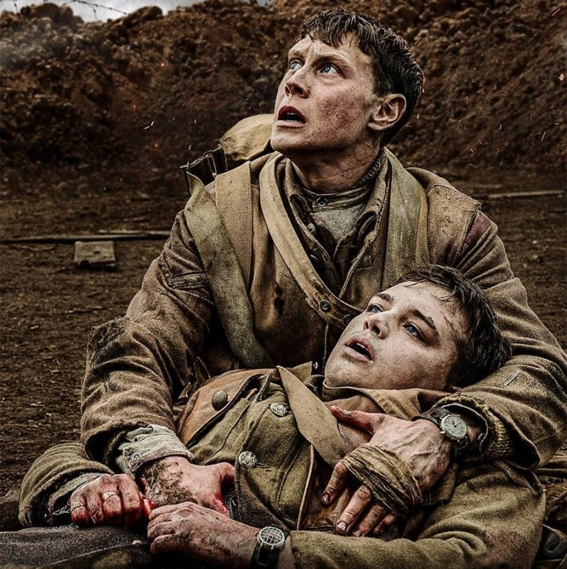 cena de filme 1917