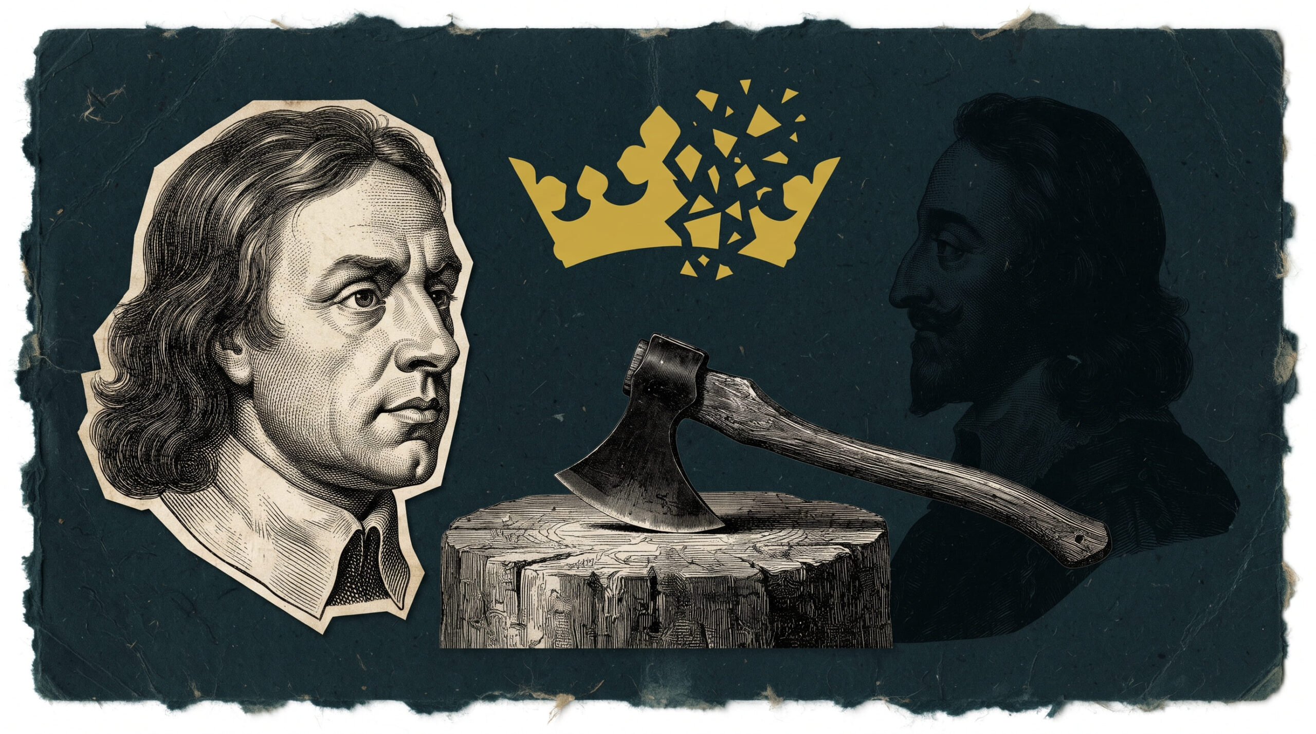 thumb com imagem representando conceitualmente o que foi a revolucao inglesa