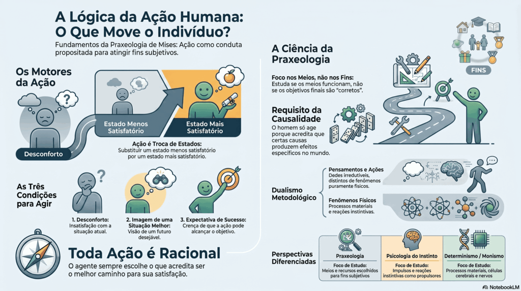 logica da ação humana praxeologia pontappe