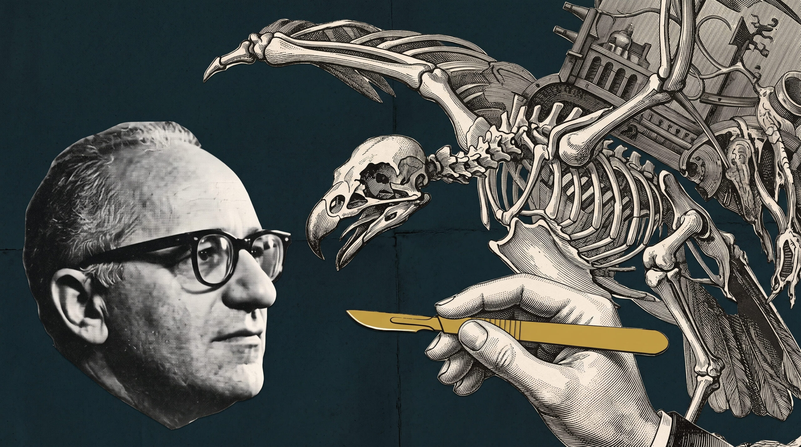 representação visual do livro anatomia do estado de murray n rothbard