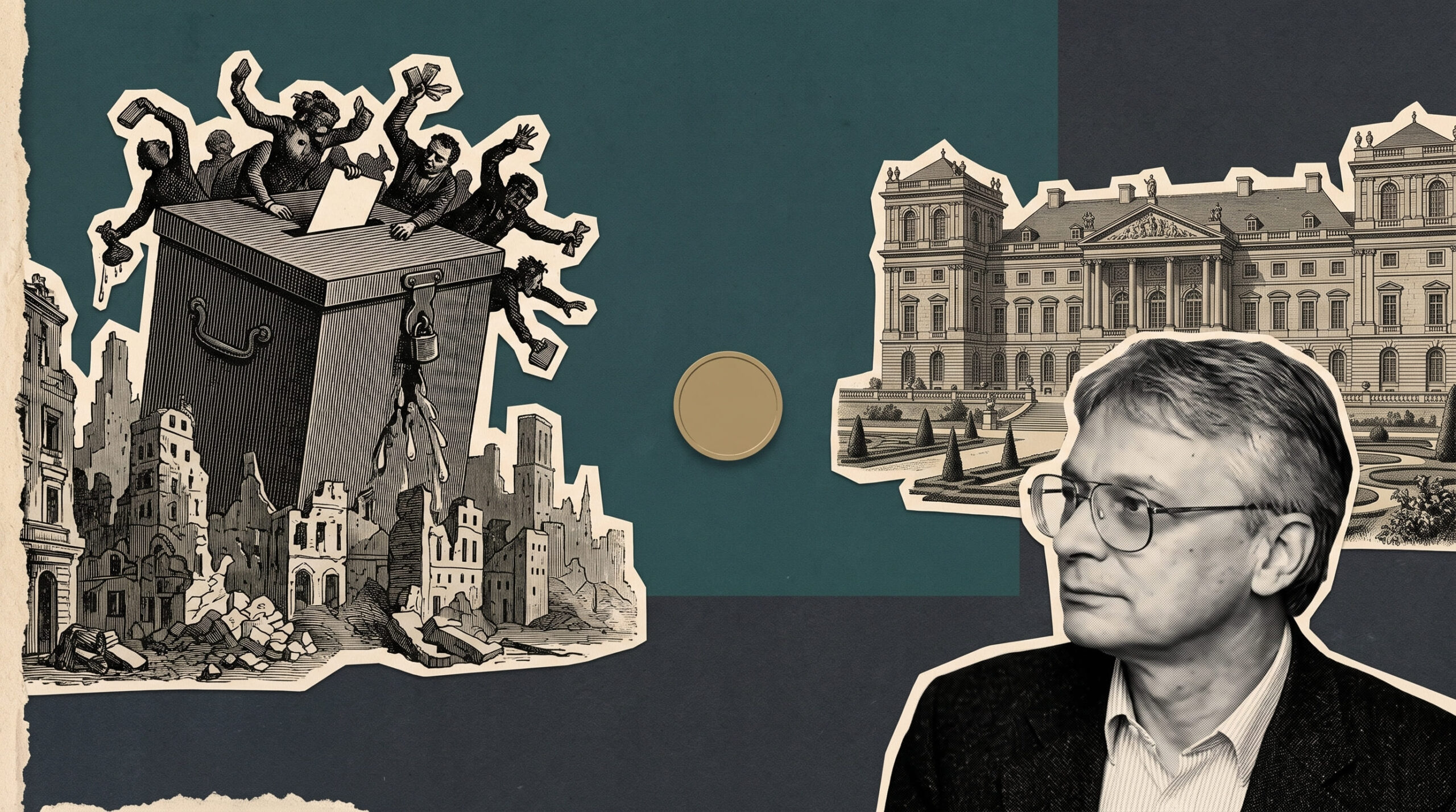 representação visual do livro democracia o deus que falhou de hans hermann hoppe