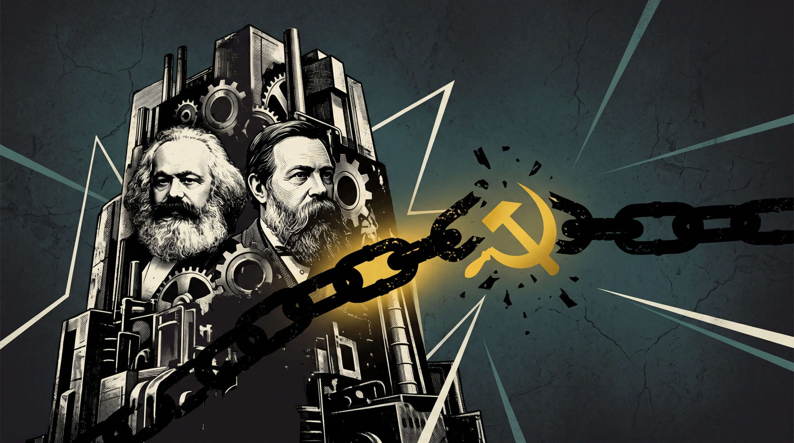 representação visual sobre resumo do livro o capital de karl marx e engels