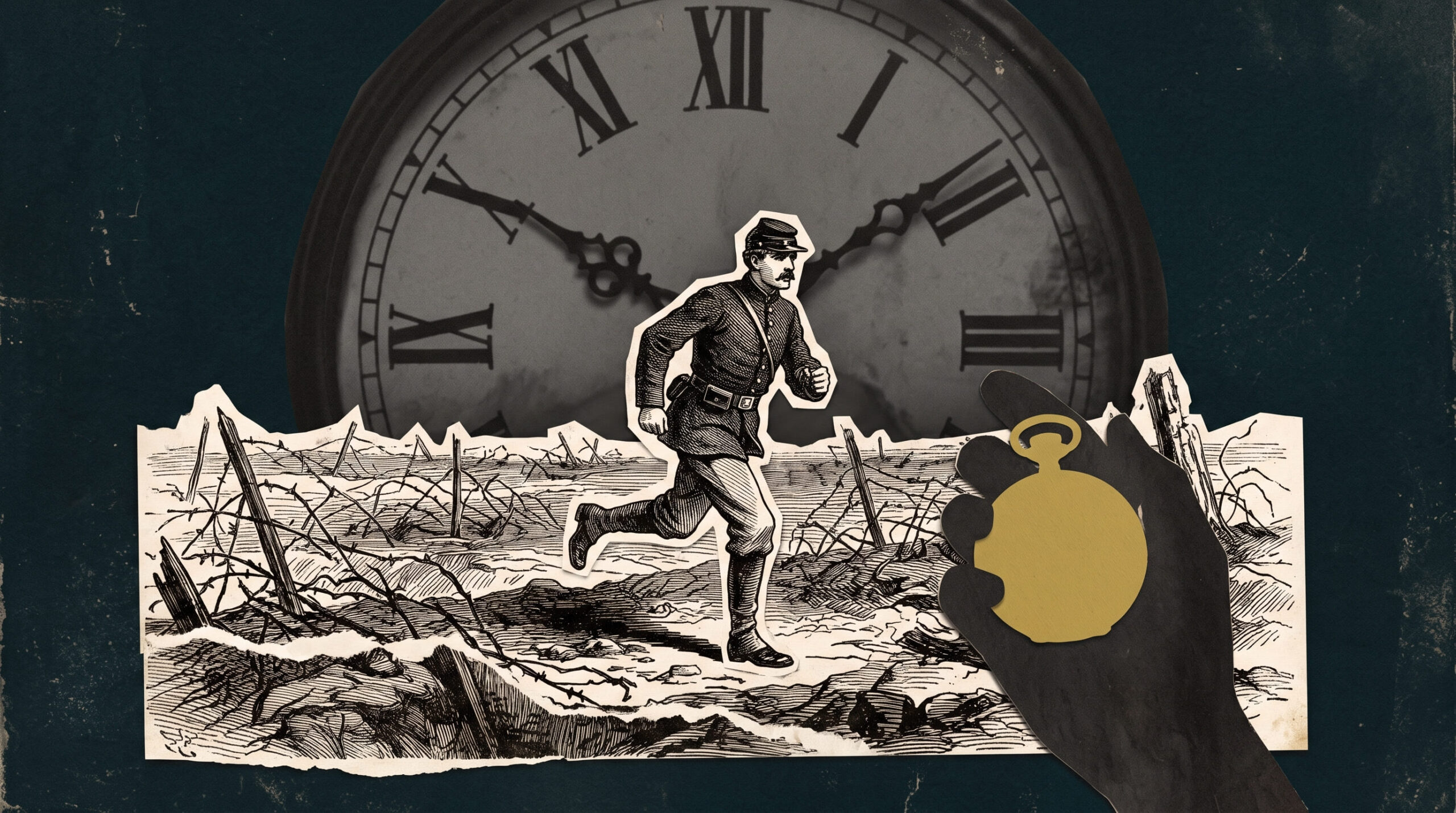 representação visual sobre filme 1917