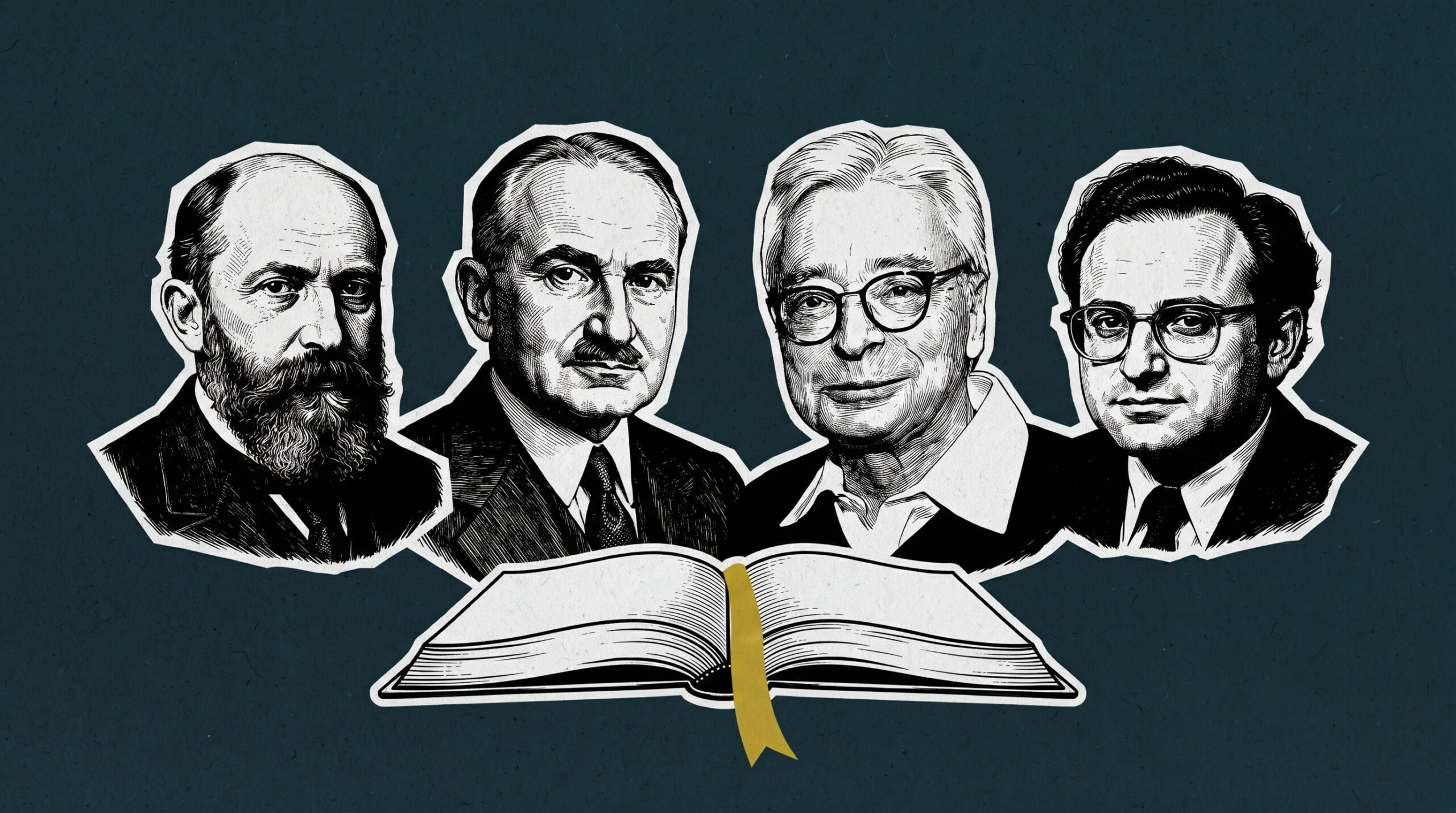 thumb com menger mises hoppe e rothbard sobre como comecar estudar escola austriaca de economia